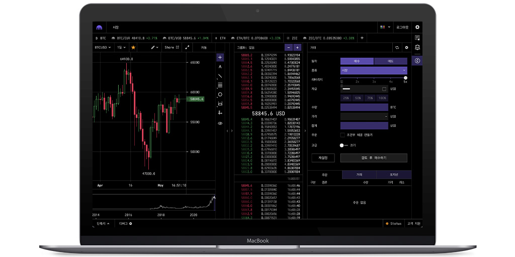 Kraken 가상화폐 신용 거래