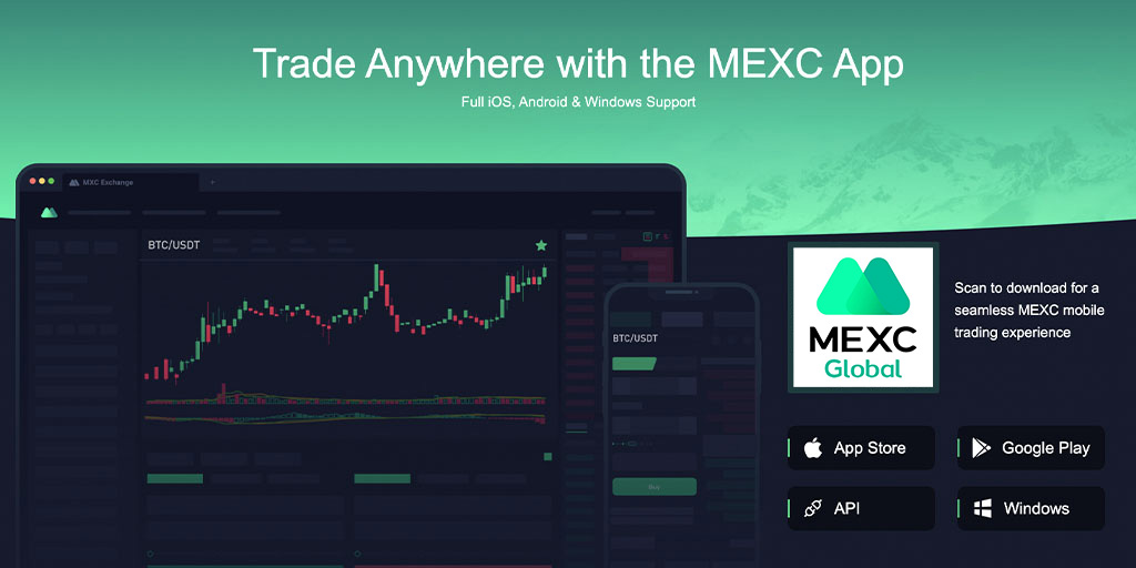 MEXC 모바일 앱 – iOS 및 안드로이드